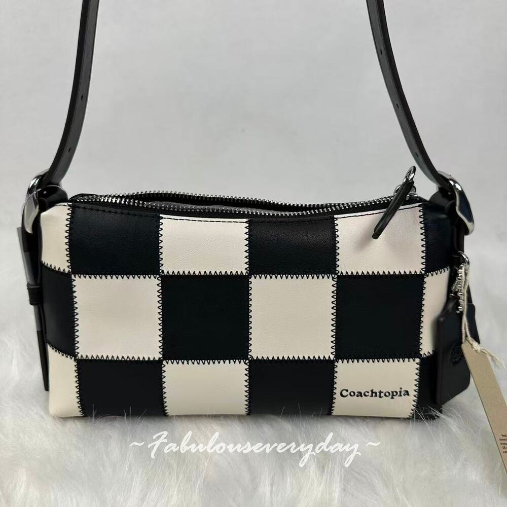 Coach Coachtopia Alter/Ego Small Slouchy Shoulder Bag Upcrafted Leather Dust Bag
